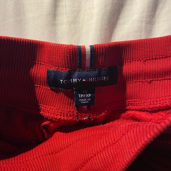 Red Sweatpants with Drawstring - Picture 5 of 5